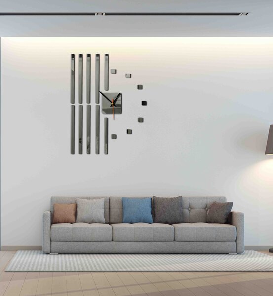 SENTOP | Moderní nalepovací hodiny z plexiskla – stylový design I SENTOP X0034 analogové