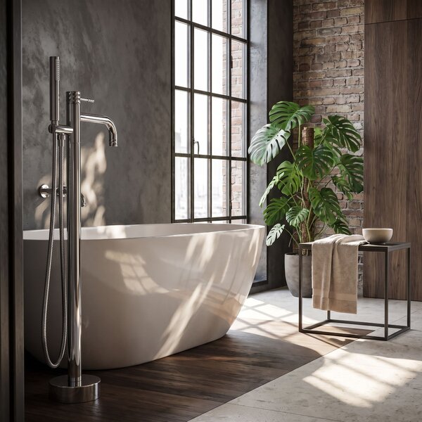 Volně stojící baterie Rea Lungo Diamond Chrome