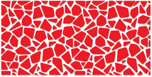 Zrcadlová nálepka na zeď - SERAFIN: Zrcadlo Silver Plexisklo 30 x 15 cm 2870-9336 OX003-WALL-STICKERS HEU-