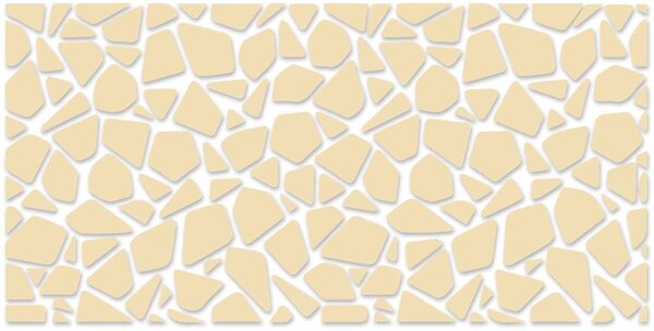 Zrcadlová nálepka na zeď - SERAFIN: Zrcadlo Silver Plexisklo 30 x 15 cm 2870-9336 OX003-WALL-STICKERS HEU-