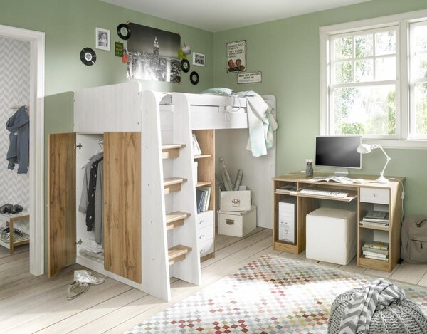 VYSOKÁ POSTEL, 90/200 cm, Carryhome - Dětské postele