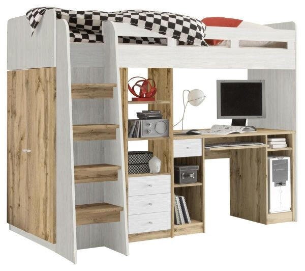 VYSOKÁ POSTEL, 90/200 cm, Carryhome - Dětské postele
