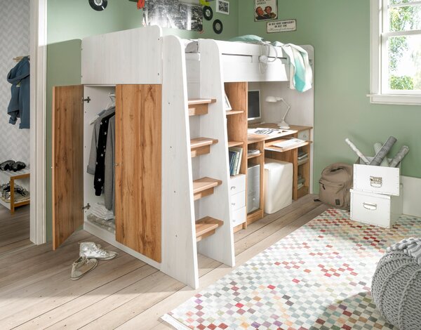 VYSOKÁ POSTEL, 90/200 cm, Carryhome - Dětské postele