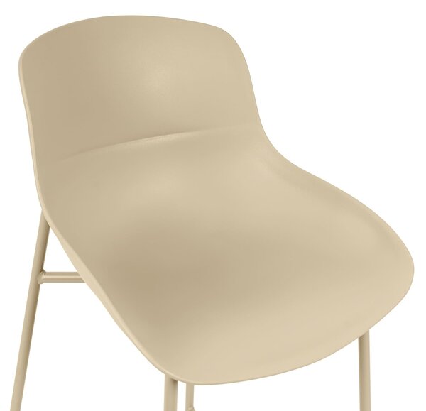 Barová židle Letta 66 cm béžová