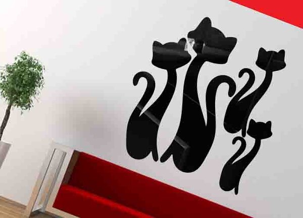 SENTOP | 3D nálepky a samolepky, zrcadlové dekorační nálepky | SENTOP OX013-Wall sticker