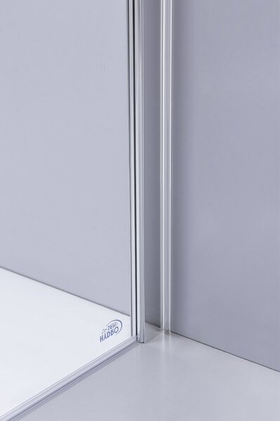BPS-koupelny Čtvercový sprchový kout ZES KZ1190A 80x80 chrom/transparent - bez vaničky