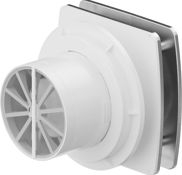 Mexen AXS 100 koupelnový ventilátor, stříbrný - W9601-100-11