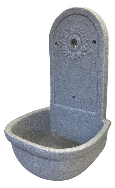 Roto zahradní umyvadlo Slunce 63 cm - šedý granit