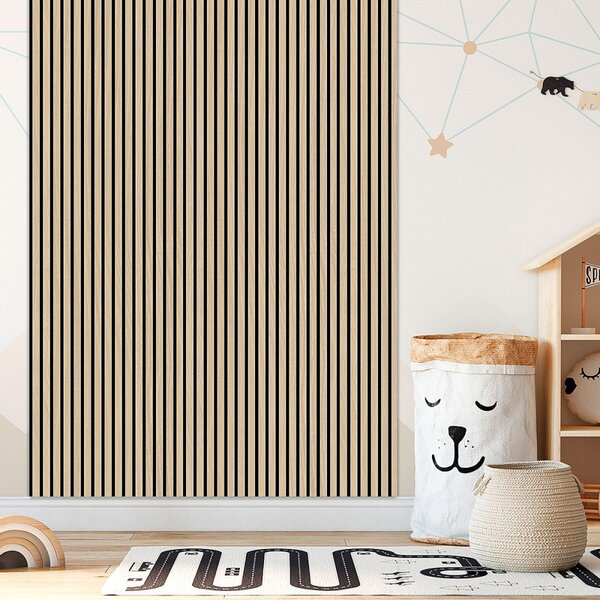 Akustický obkladový panel Jangal Smart - Light Oak - 10004, 2440 x 610mm, 6ks, 8,784m²