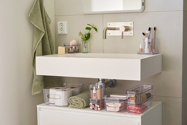 SMARTSTORE Organizér CompactClear, 0,6l (mini), 9,5 x 9,5 x 10,2 cm
