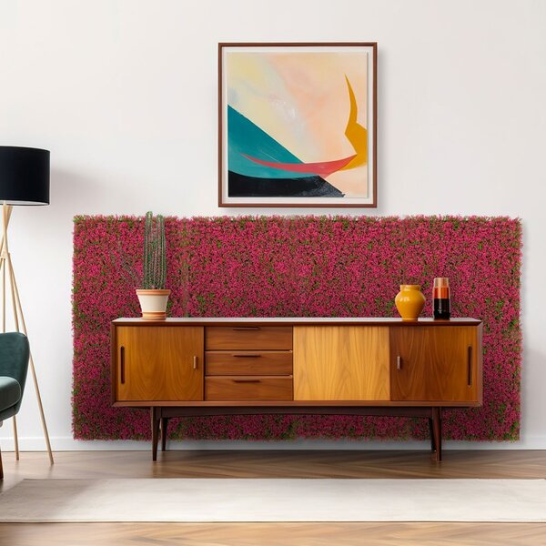 Jangal Modular Wall Design Flora Pink Design Grass 11114, 520 x 520mm, 0,2704m²
