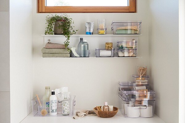SMARTSTORE Organizér CompactClear, 0,6l (mini), 9,5 x 9,5 x 10,2 cm