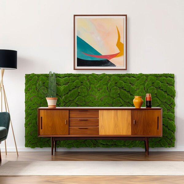 Jangal Modular Wall Design Moss FOREST GREEN BIG BULK 11109, 520 x 520mm, 0,2704m²