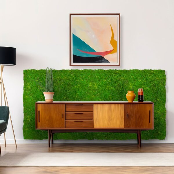 Jangal Modular Wall Design Moss LIGHT GREEN FIBRE 11110, 520 x 520mm, 0,2704m²