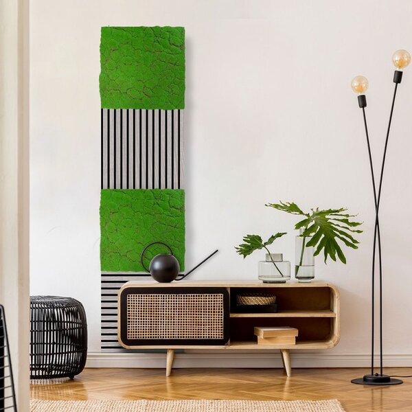 Jangal Modular Wall Design Moss FOREST GREEN 11108, 520 x 520mm, 0,2704m²