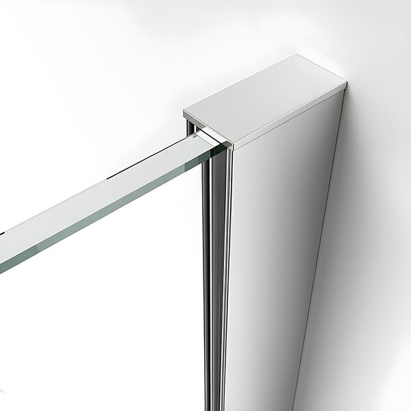 BPS-koupelny Obdélníkový sprchový kout ZES KZ22A 100x80 chrom/transparent - bez vaničky
