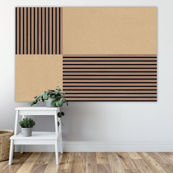 Jangal Modular Wall rPET CREAM 11205A, 520 x 520mm, 0,2704m²
