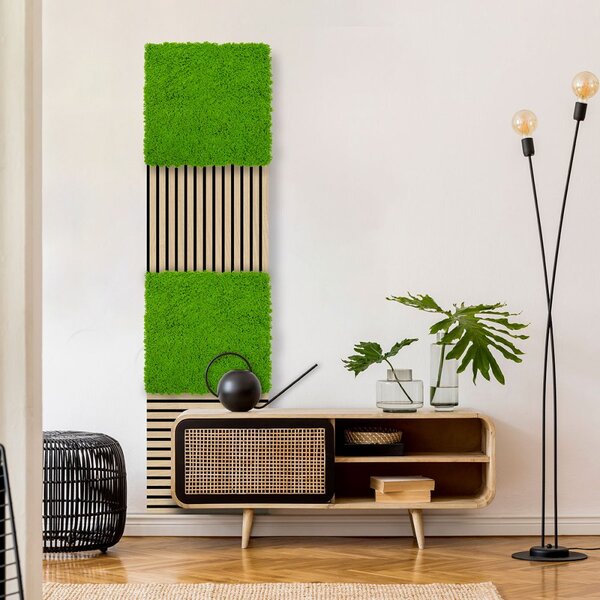 Jangal Modular Wall Design Moss LIME GREEN 11121, 520 x 520mm, 0,2704m²