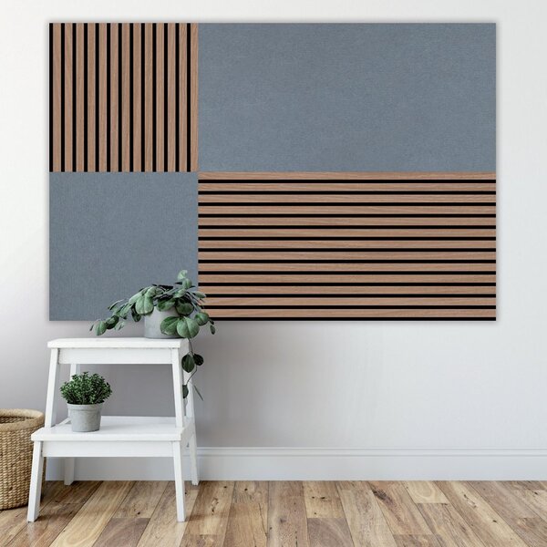 Jangal Modular Wall rPET GREY 11203B, 1040 x 520mm, 0,5408m²