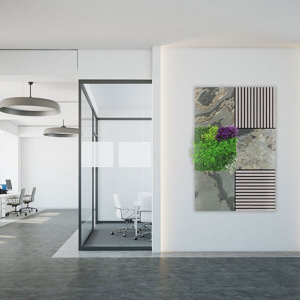 Jangal Modular Wall Stone PATINA SLATE 11301A, 520 x 520mm, 0,2704m²