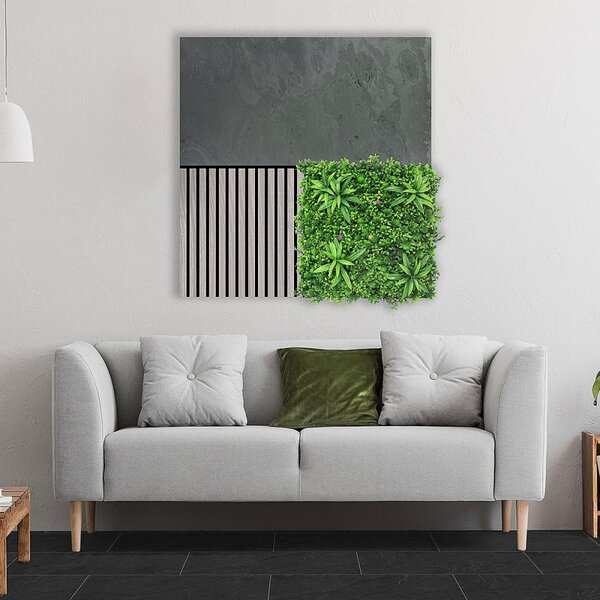 Jangal Modular Wall Stone BLACK SLATE 11302B, 1040 x 520mm, 0,5408m²