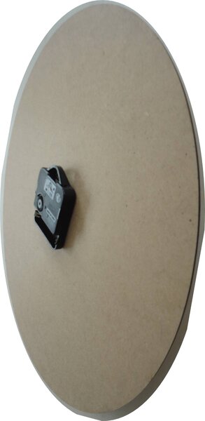 Stylové nástěnné hodiny ozubené kolo - HOPLPFI: Černé ručičky 3128-14793 HDFK001- Wall clock HEU-