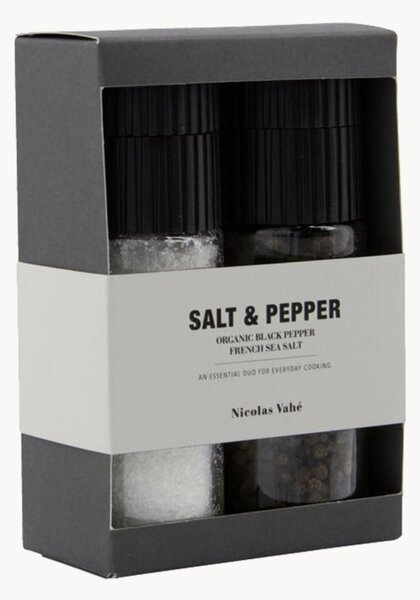 Sada solničky a pepřenky Black & French, 2 díly