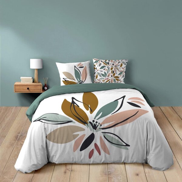 Bílé bavlněné povlečení na dvoulůžko/prodloužené 240x220 cm Octavia – douceur d'intérieur
