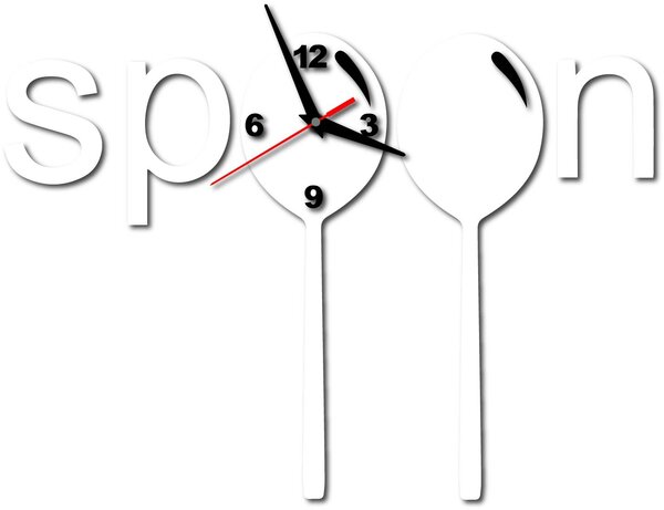 Stylové nástěnné hodiny - Boston: Černá Ral 9005 Černé ručičky 3150-15186 X0084-Trendige Wanduhr HEU-