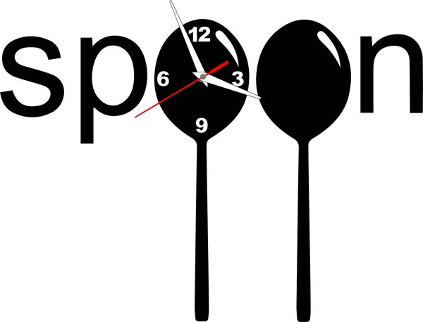 Stylové nástěnné hodiny - Boston: Černá Ral 9005 Černé ručičky 3150-15186 X0084-Trendige Wanduhr HEU-