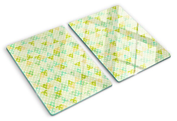 Krájecí prkénko skleněné Geometrie v pastelových barvách ddk-nr-wm-00007886