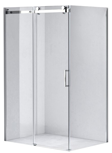 BPS-koupelny Obdélníkový sprchový kout ZES KZ203B 110x80 chrom/transparent - bez vaničky