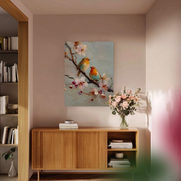 Tištěný obraz s rámem 60x80 cm Robins – Styler