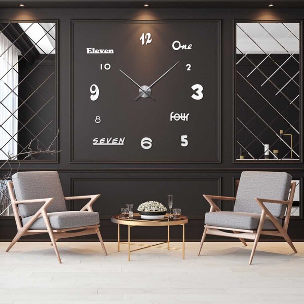 SENTOP | Moderní, designové nalepovací nástěnné hodiny | SENTOP 12S007-12S033 analogové