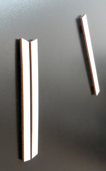 SENTOP | Dřevěné nástěnné hodiny z překližky I SENTOP 12D003 PLYWOOD analogové