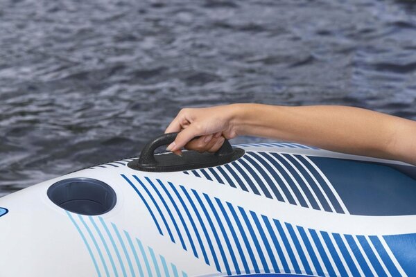 Kruh na plavání Rapid Rider, průměr 135 cm, 2 držadla Bestway 43116