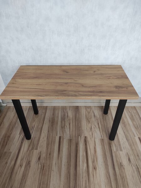 Obdélníkový stůl Twogu 100 x 60 x 72,8 cm, dekor dub Craft