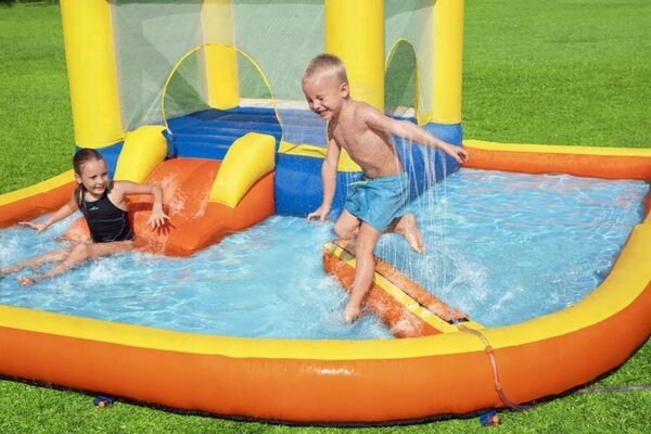 Nafukovací Dětské hřiště Vodní park pro děti 3-8 let BESTWAY 365x340x152cm