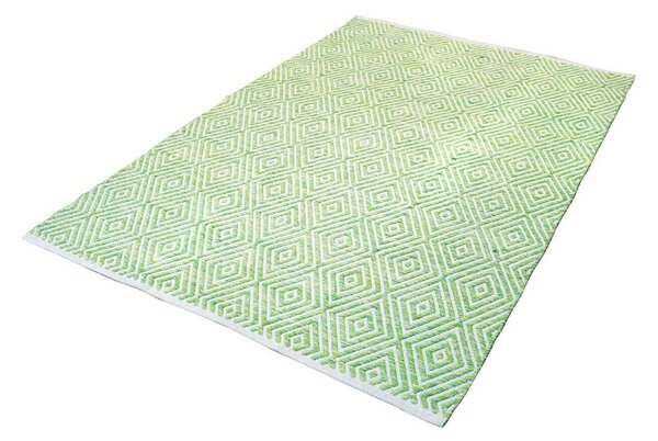 KOBEREC TKANÝ NA PLOCHO, 80/150 cm zelená - Online Only koberce & rohožky, Online Only