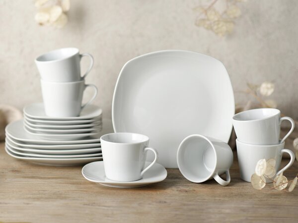 KÁVOVÁ SOUPRAVA AMELIE WEISS 18dílné Creatable - Online Only nádobí, Online Only
