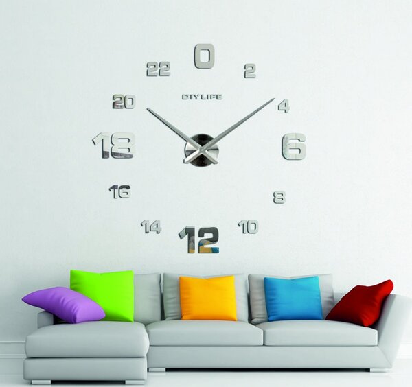 SENTOP | Moderní nalepovací hodiny na zeď | SENTOP 12S022-Wall clock analogové