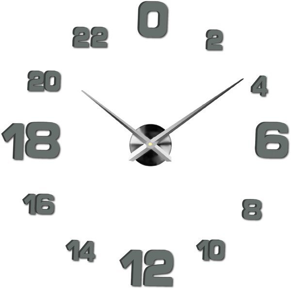 SENTOP | Moderní nalepovací hodiny na zeď | SENTOP 12S022-Wall clock analogové
