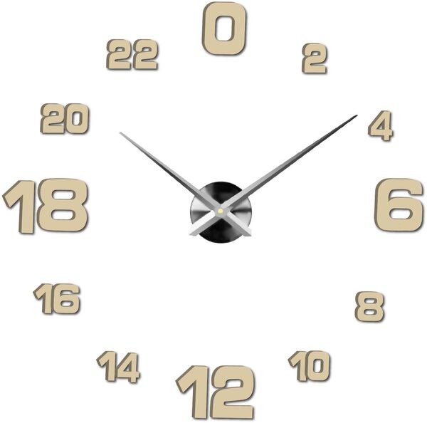SENTOP | Moderní nalepovací hodiny na zeď | SENTOP 12S022-Wall clock analogové