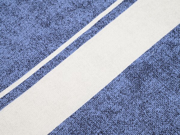 Povlečení z Renforcé bavlny BLUE LINE modré Rozměr povlečení: 70 x 90 cm | 140 x 200 cm