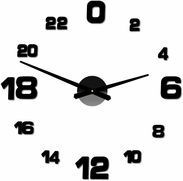 SENTOP | Moderní nalepovací hodiny na zeď | SENTOP 12S022-Wall clock analogové