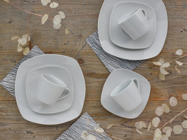 KÁVOVÁ SOUPRAVA AMELIE WEISS 18dílné Creatable - Online Only nádobí, Online Only