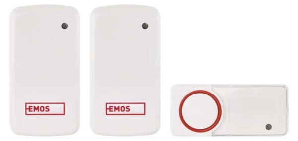 EMOS Bezbateriový domovní bezdrátový zvonek P5750.2R do zásuvky