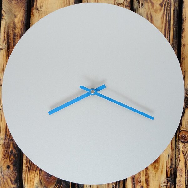 Nástěnné hodiny kruh HDF Oliva: Černé ručičky HDF - černá 30 cm 3436-21954 PR0066- wall clock HEU-