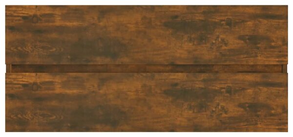 Umyvadlová skříňka kouřový dub 100x38,5x45 cm kompozitní dřevo