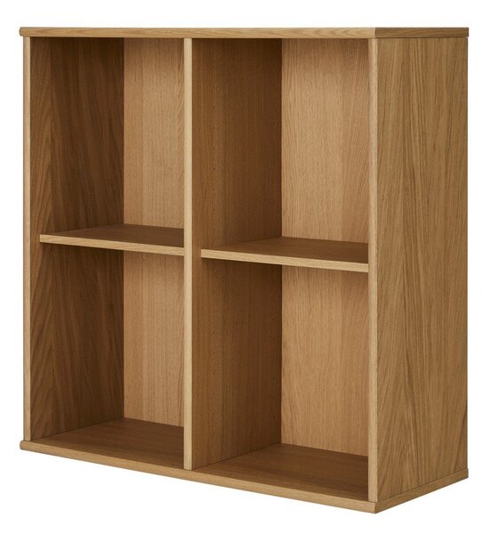 Závěsná knihovna v dekoru dubu v přírodní barvě 70x70 cm Mistral – Hammel Furniture